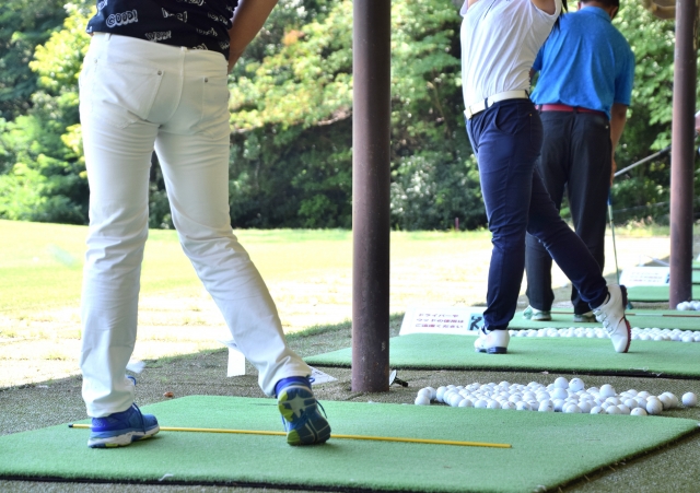 ゴルフ、練習、クラブ選択